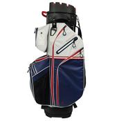 FastFold Polaris 2.0 Cart Bag  Navy - White image