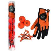Zero Friction Supertube [LH Glove/3 Balls/10 Tees] Men Neon Orange