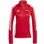 adidas Club Queens Athletics Tiro 24 Training Top - Womens - Red