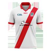 McKvr An Ghaeltacht GAA Playing Jersey - Adult - White/Red