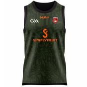 McKvr Armagh GAA Edge Vest - Adult - Olive/Black image