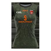 McKvr Armagh GAA Edge Vest - Womens - Olive/Black image