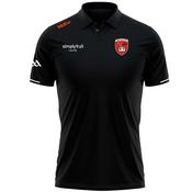 McKvr Armagh GAA Official Vital Polo Top - Adult - Black/White