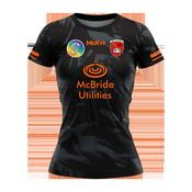 McKvr Armagh Camogie Official Training Jersey - Womens - Black/Grey