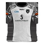 McKvr Armagh GAA Edge Training Jersey - Adult - White/Black