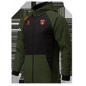 McKvr Armagh GAA Edge Interlock Jacket - Adult - Olive/Black
