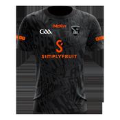 McKvr Armagh GAA Edge Training Jersey - Adult - Black/Charcoal