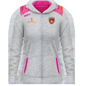 McKvr Armagh GAA Boost Full Zip Jacket - Womens - Grey/Pink image