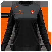McKvr Armagh GAA Edge Sweat Top - Womens - Charcoal/Black