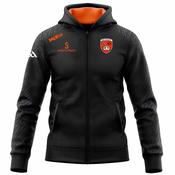 McKvr Armagh GAA Boost Full Zip Hoodie - Adult - Black/Charcoal