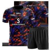McKvr Armagh GAA Goalkeeper Mini Kit - Youth - Black/Blue/Orange