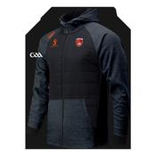 McKvr Armagh GAA Interlock Jacket - Womens - Charcoal/Black