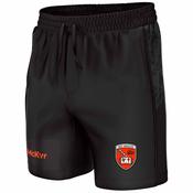 McKvr Armagh GAA Boost Leisure Shorts - Youth - Black/Charcoal