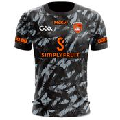 McKvr Armagh GAA Boost Training Jersey - Adult - Grey/Black