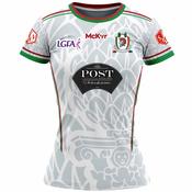 McKvr Augsburg LGFA Goalkeeper Jersey - Womens - Silver/Green/Dark Crimson image