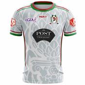 McKvr Augsburg LGFA Goalkeeper Jersey - Youth - Silver/Green/Dark Crimson image