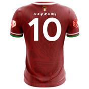 McKvr Augsburg LGFA Numbered Playing Jersey - Youth - Dark Crimson image