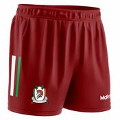 McKvr Augsburg LGFA Playing Short - Youth - Dark Crimson/White/Green image