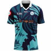 McKvr Azur Gaels Outfield Jersey - Adult - Navy/Turquoise image