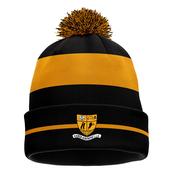 McKvr Ramor Utd GFC Core Pro Bobble Hat - Adult - Black/Amber image