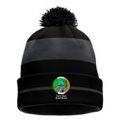 McKvr Tieve Tara Road Bowls Core Pro Bobble Hat - Adult - Black/Charcoal image