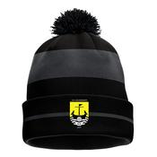 McKvr Lisbon Celtiberos GAA Core Pro Bobble Hat - Adult - Black/Charcoal image