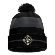 McKvr Tullysaran Road Bowls Core Pro Bobble Hat - Adult - Black/Charcoal image