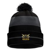 McKvr Manchester Mosquitoes AFL Core Pro Bobble Hat - Adult - Black/Charcoal image