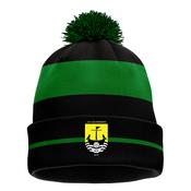 McKvr Lisbon Celtiberos GAA Core Pro Bobble Hat - Adult - Black/Green image