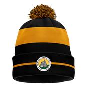 McKvr Carna Caiseal CLG Core Pro Bobble Hat - Adult - Black/Amber image
