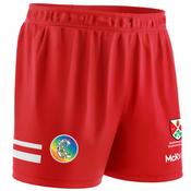 McKvr Bailieborough Shamrocks Camogie Playing Short - Adult - Red/White image