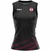 McKvr Balla GAA Training Vest - Womens - Black/Maroon