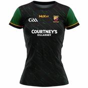 McKvr Ballyclough GAA Training Jersey - Womens - Black/Green/Amber image