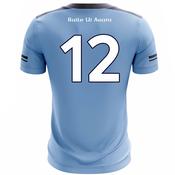 McKvr Ballyhegan Davitts Numbered Playing Jersey - Adult - Sky/Navy