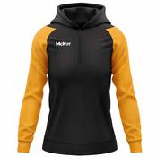 McKvr Core Pro 1/4 Zip Hoodie - Womens - Black/Amber image