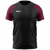 McKvr Core Pro Tech Tee - Adult - Black/Maroon image