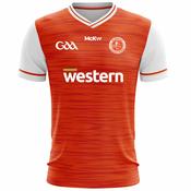 McKvr Brocagh Emmetts GFC Playing Jersey - Adult - Orange/White image