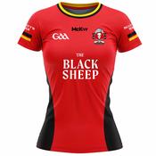 McKvr Brussels Craobh Rua GAA Alternate Jersey - Womens - Red/Black image