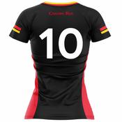 McKvr Brussels Craobh Rua LGFA Numbered Alternate Jersey - Womens - Black/Red image