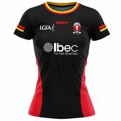 McKvr Brussels Craobh Rua LGFA Alternate Jersey - Womens - Black/Red image
