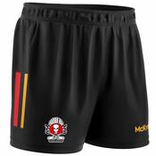 McKvr Brussels Craobh Rua Playing Short - Youth - Black/Red/Amber image