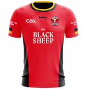 McKvr Brussels Craobh Rua GAA Alternate Jersey - Youth - Red/Black image