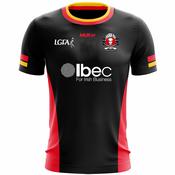 McKvr Brussels Craobh Rua LGFA Alternate Jersey - Adult - Black/Red Player Fit image