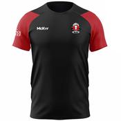 McKvr Brussels Craobh Rua Core Pro Tech Tee - Adult - Black/Red