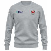 McKvr Brussels Craobh Rua Ladies Core Pro Cotton Sweat Top - Adult - Light Grey