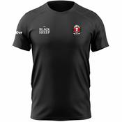 McKvr Brussels Craobh Rua Core Pro Cotton Tee - Youth - Black