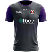 McKvr Brussels Craobh Rua LGFA Training Jersey - Adult - Grey/Purple Player Fit image