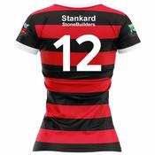 McKvr Cappataggle GAA Numbered Home Jersey - Womens - Red/Black