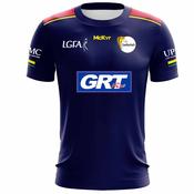McKvr Carlow Ladies LGFA Official Away Jersey - Mens - Navy/Red image