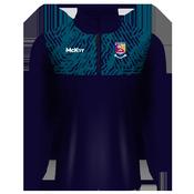McKvr Castletroy College 1/4 Zip Top - Youth - Navy/Teal